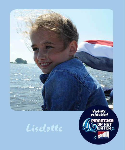 Liselotte van Stapele Piraatjes op het water Daemes en Heeren Sloepenpost Alles over sloepen Kinderen aan boord Spelletjes voor op het water